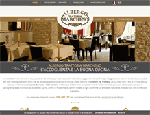Tablet Screenshot of hotelmarcheno.it